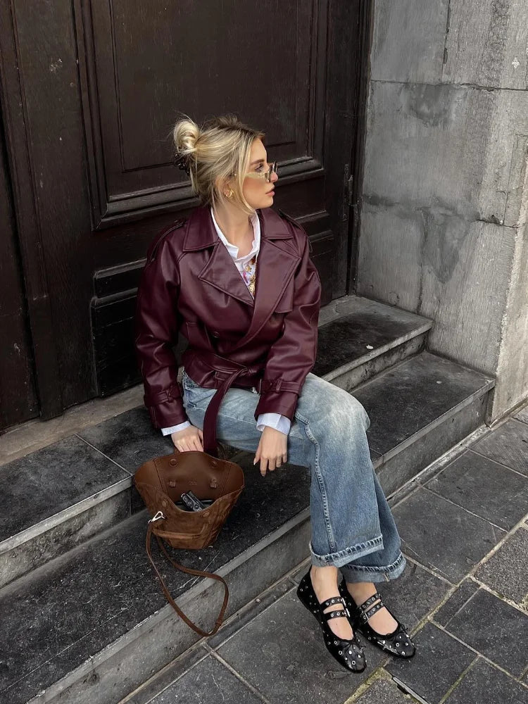 Clara | Leather Jacket