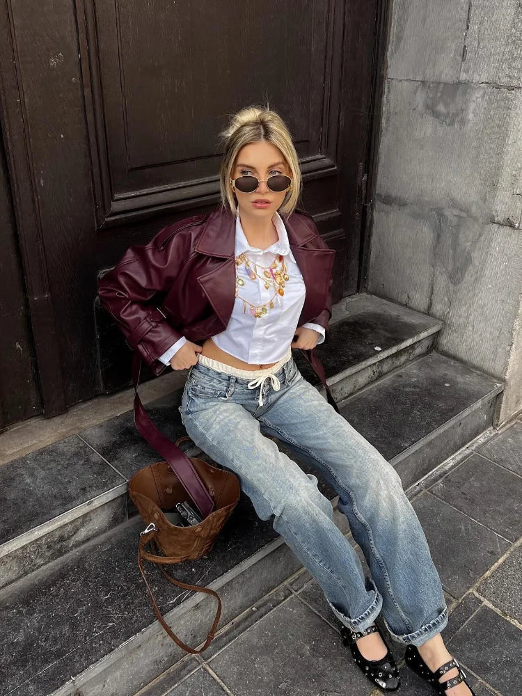 Clara | Leather Jacket