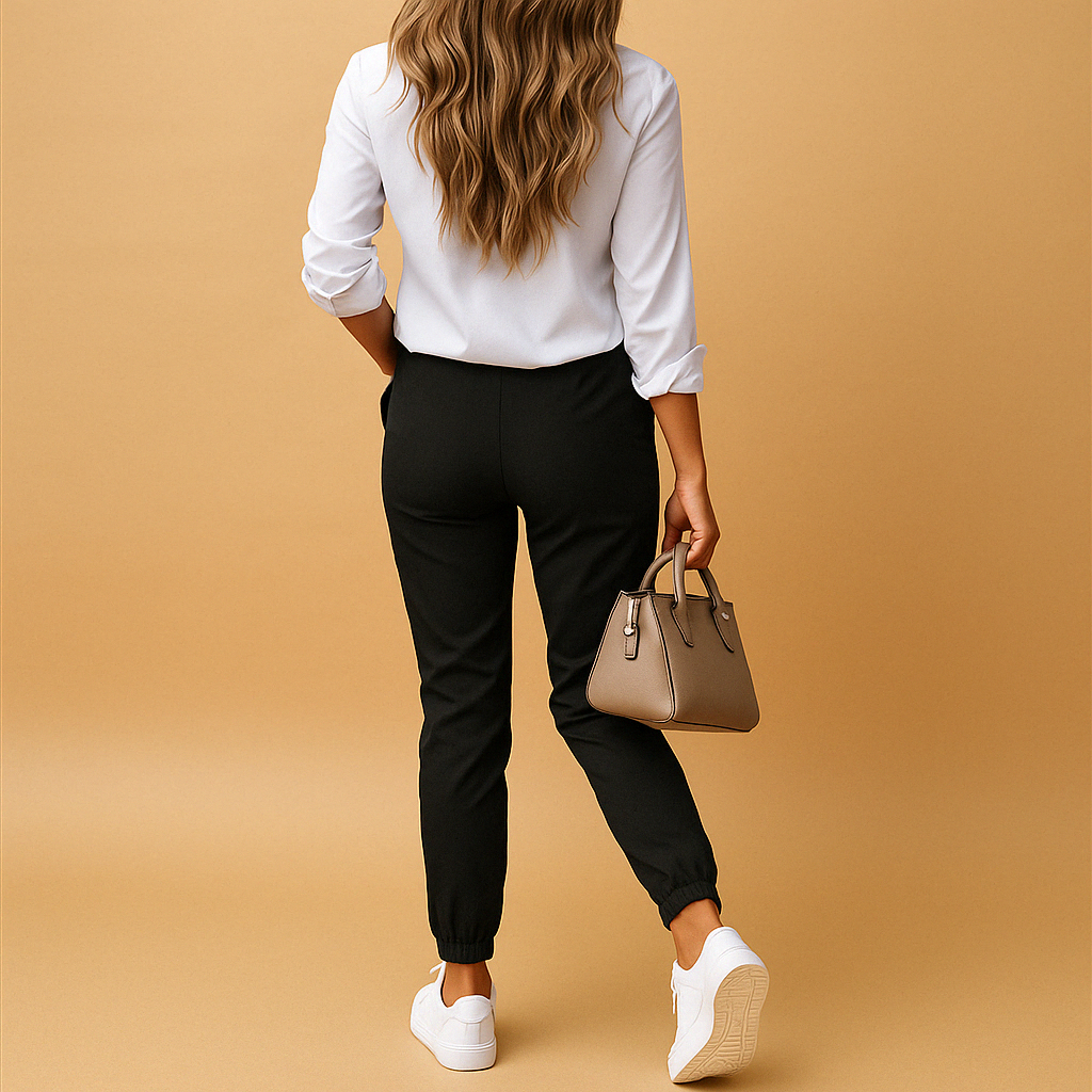 Sarina | Slim fit chino broek met stretch voor dames