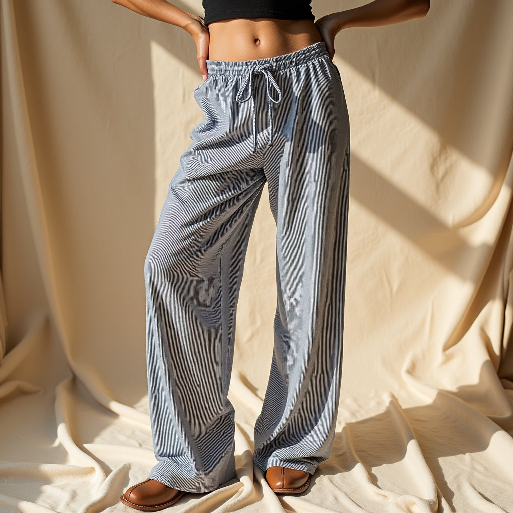Noa | Gestreepte Broek