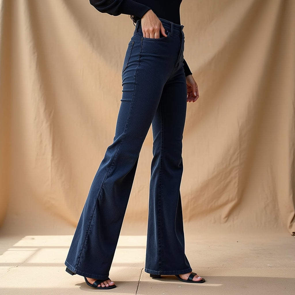 Jacquelin | Corduroy Flared Broek
